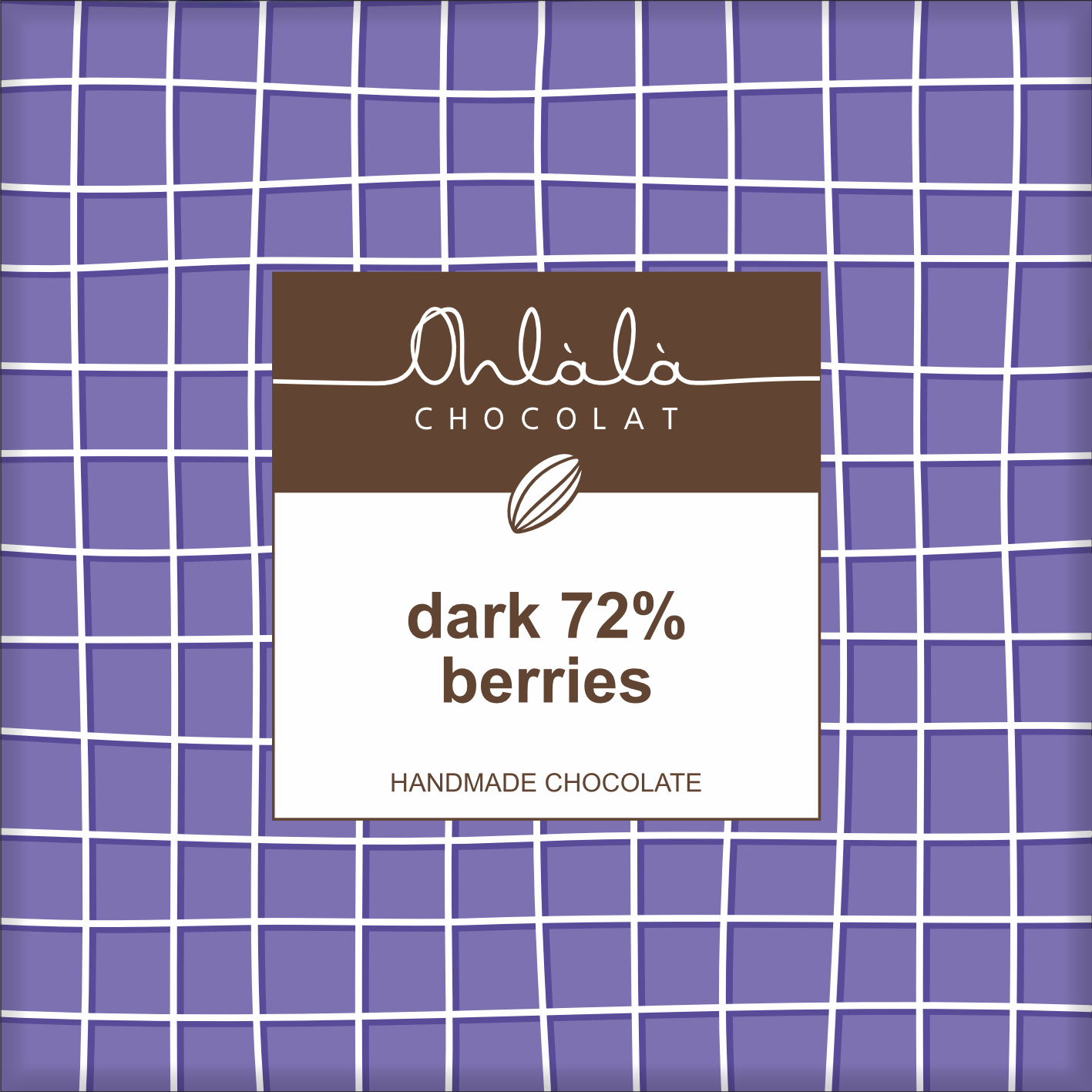 DARK CHOCOLATE 72% WITH BERRIES