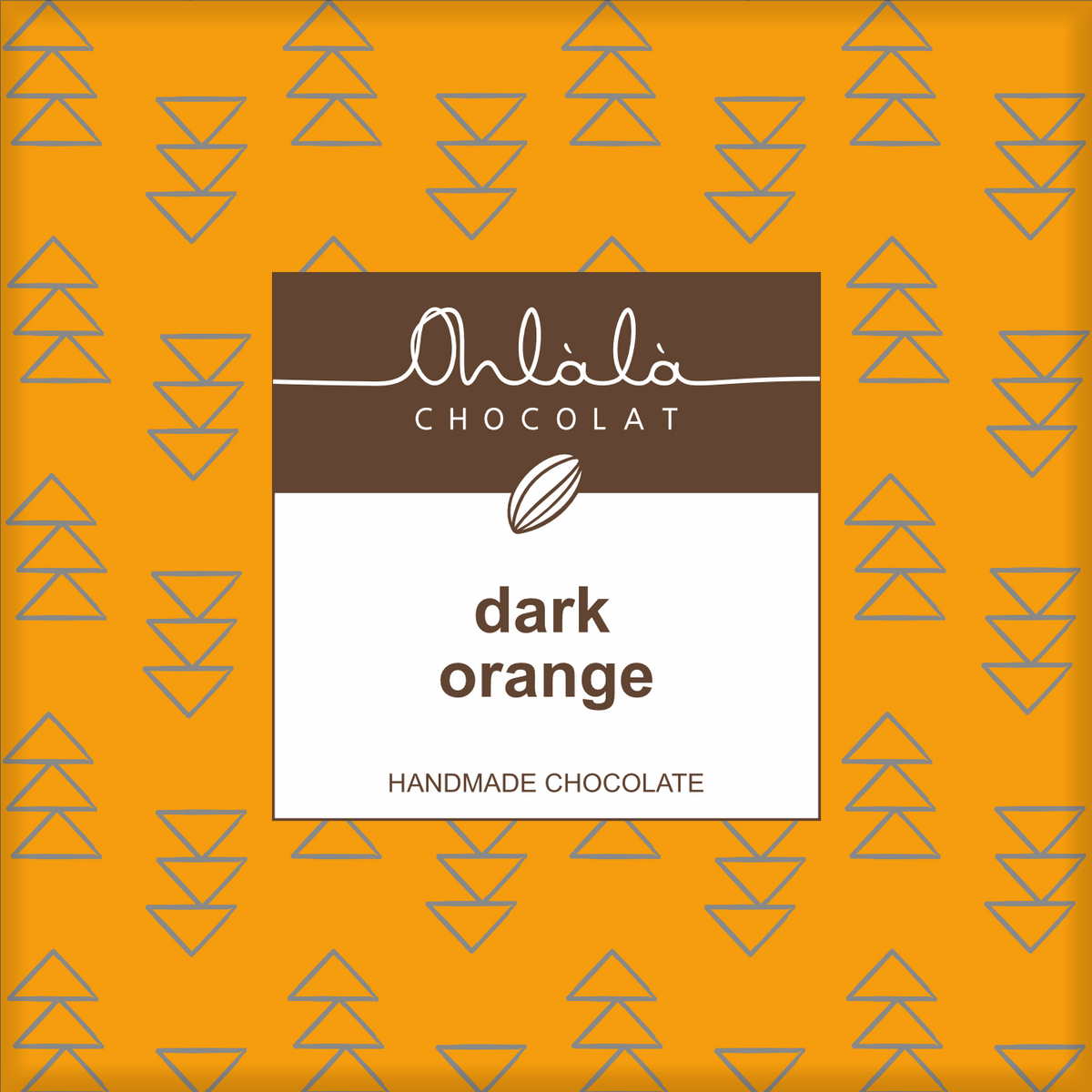 DARK CHOCOLATE WITH ORANGE – oh la la chocolat